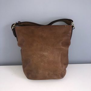 coach leather large hobo bag